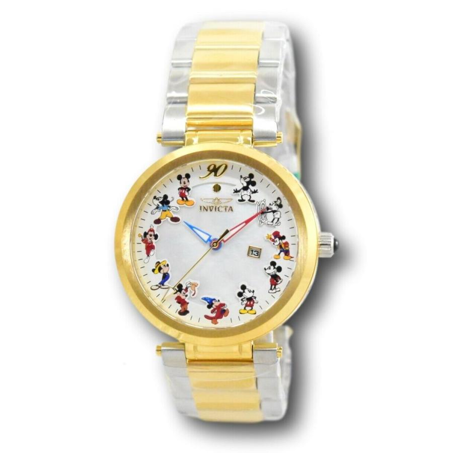 INVICTA インビクタ ディズニー90周年限定版 ゴールド 時計