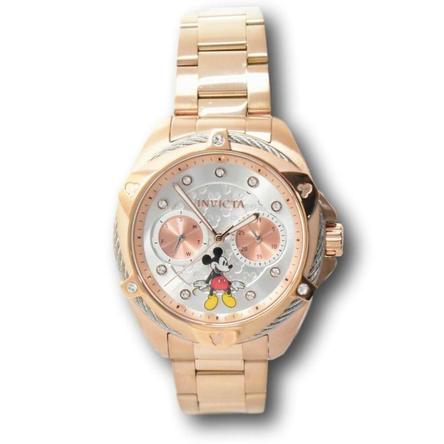 INVICTA インビクタ ディズニー限定版 ローズゴールドミッキーマウス 時計 :32435:スワロフスキー通販プラネタリウム - 通販