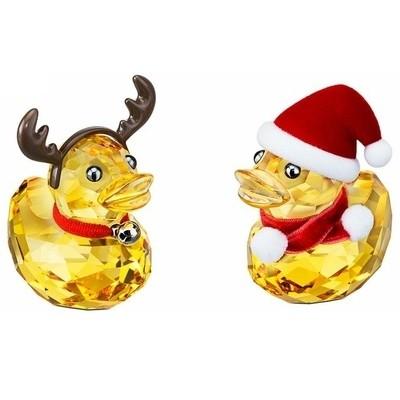 SWAROVSKI HappyDuck サンタクロース＆トナカイ