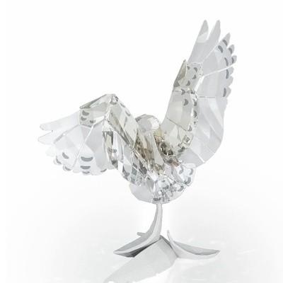 スワロフスキー Swarovski 置物 フィギュア 鳥 スノーウィ フクロウ 5004640の画像