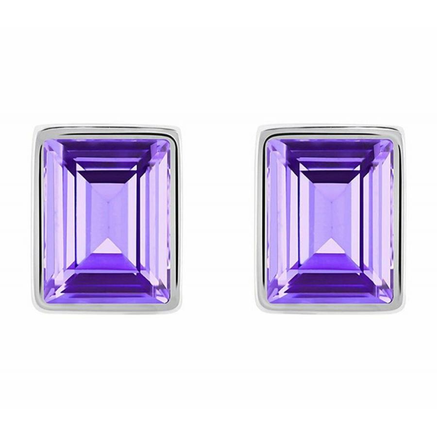 SWAROVSKI（スワロフスキー） Swarovski EVANESCENT ピアス パープル