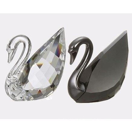SWAROVSKI（スワロフスキー） 『Soulmates - スワン Crystal and Jet