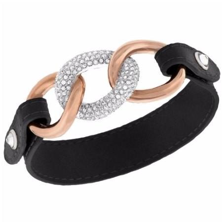 SWAROVSKI（スワロフスキー） 『Bound Leather ブレスレット』 5080041