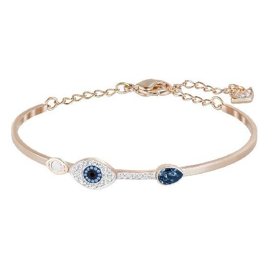 SWAROVSKI スワロフスキー Swarovski 『Duo Evil Eye バングル