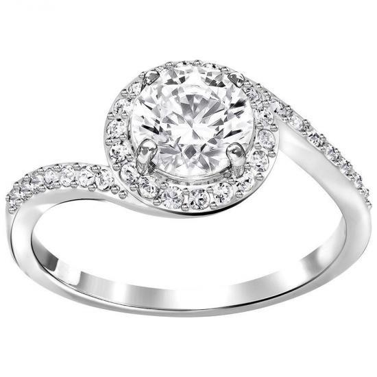 SWAROVSKI（スワロフスキー） 『Attract Light Swirl リング』 指輪