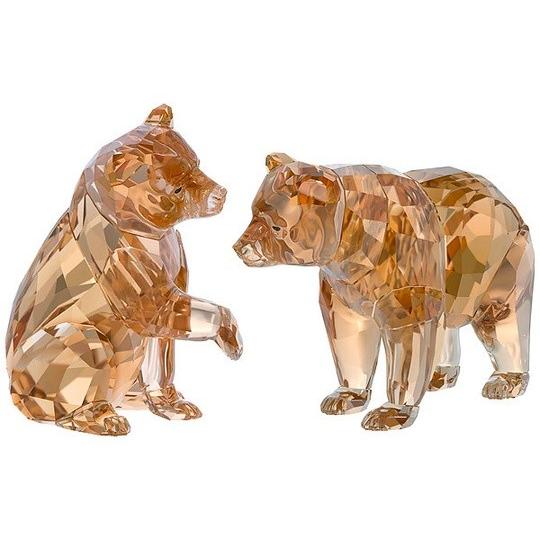 SWAROVSKI くま　置き物 SWAROVSKI スワロフスキー フィギュリン 熊 クマ くま 置物