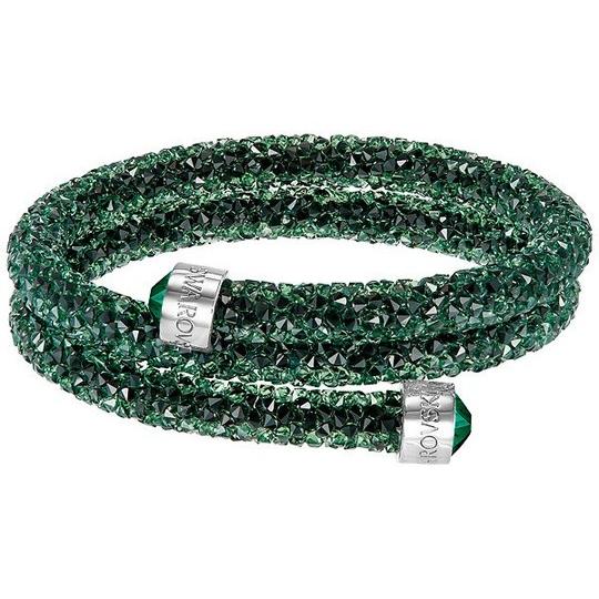 SWAROVSKI（スワロフスキー） 『Crystaldust バングル Double, Green 