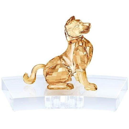 SWAROVSKI クリスタルフィギュア Loyal Dog 犬 5302553 【公式通販】