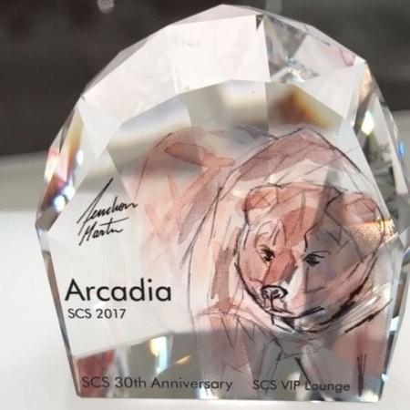 スワロフスキー Swarovski SCS 2017年会員限定品 『「クマ Arcadia