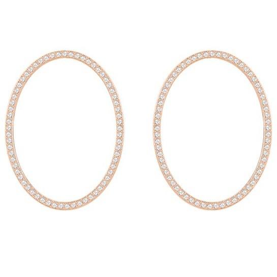 安いそれに目立つ スワロフスキー Swarovski Hoop Fever ピアス 超目玉 Lakeandwalls Com