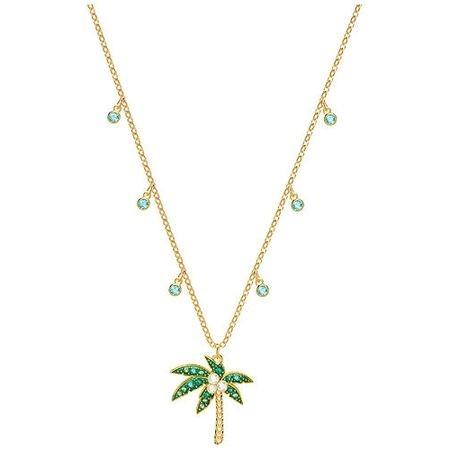 スワロフスキー Swarovski 『Lime Palmtree ネックレス』 5375301 