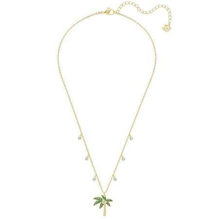 SWAROVSKI スワロフスキー Swarovski 『Lime Palmtree ネックレス 