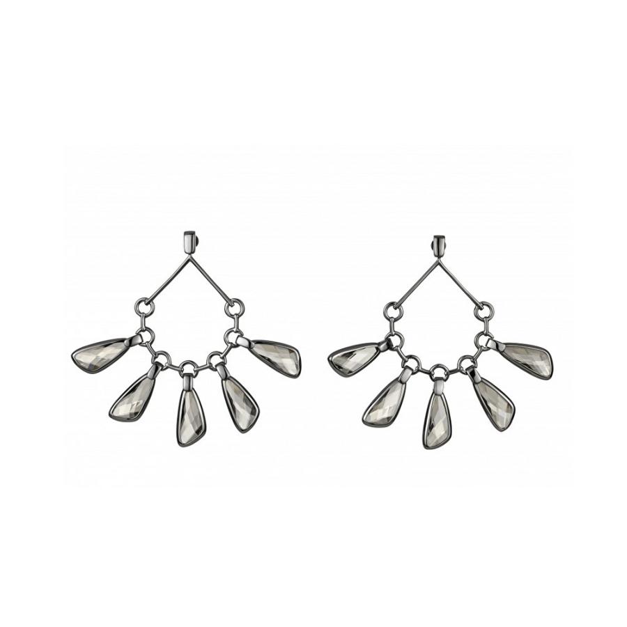 スワロフスキー Atelier Swarovski Paul Andrew Chandelier Drop Pierced Earrings