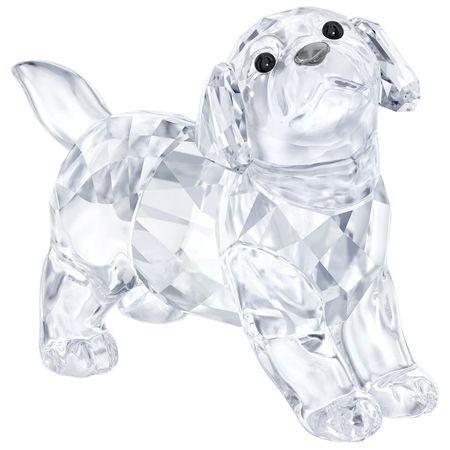 SWAROVSKI（スワロフスキー） 置物 犬 ラブラドールレトリバーの子犬