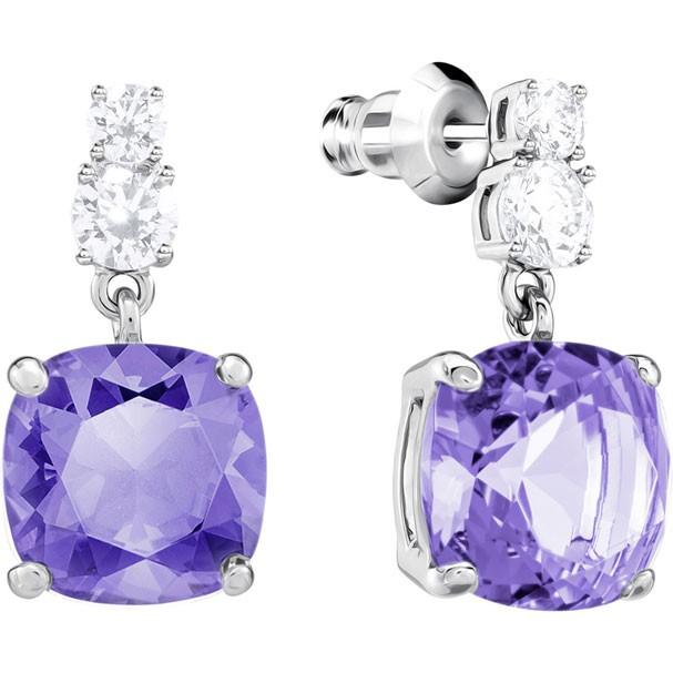 スワロフスキー SWAROVSKI ペンダント ピアス セット ヴァイオレット スワロフスキー SWAROVSKI ペンダント ピアス セット ヴァイオレット