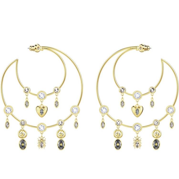 SWAROVSKI スワロフスキー Swarovski 三日月 MAGNETIC ピアス