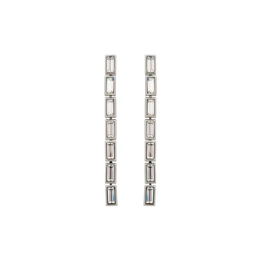 SWAROVSKI（スワロフスキー） Atelier Swarovski クリア Fluid ピアス 
