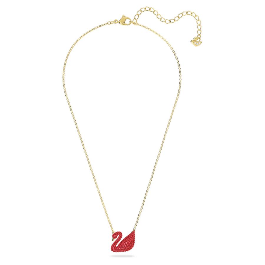 SWAROVSKI（スワロフスキー） レッド Iconic Swan ペンダント スワン