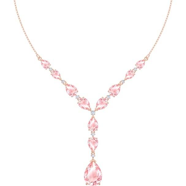 スワロフスキー Swarovski Vintage ネックレス ピンク 5472610
