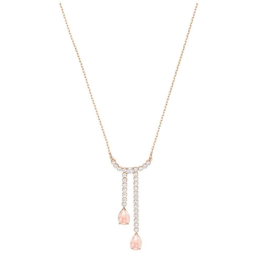 SWAROVSKI スワロフスキー Swarovski ピンク VINTAGE Y字型 ネックレス 