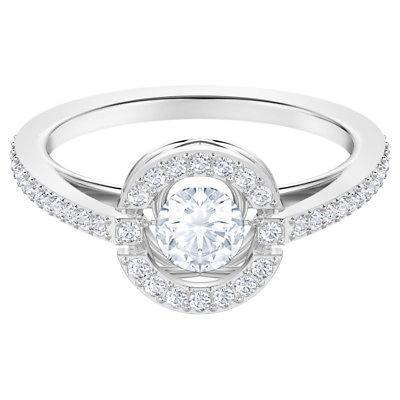 スワロフスキー　クリエイティブリング Swarovski Creativity ring WH Crystal 5139654 Size 60 | eBay