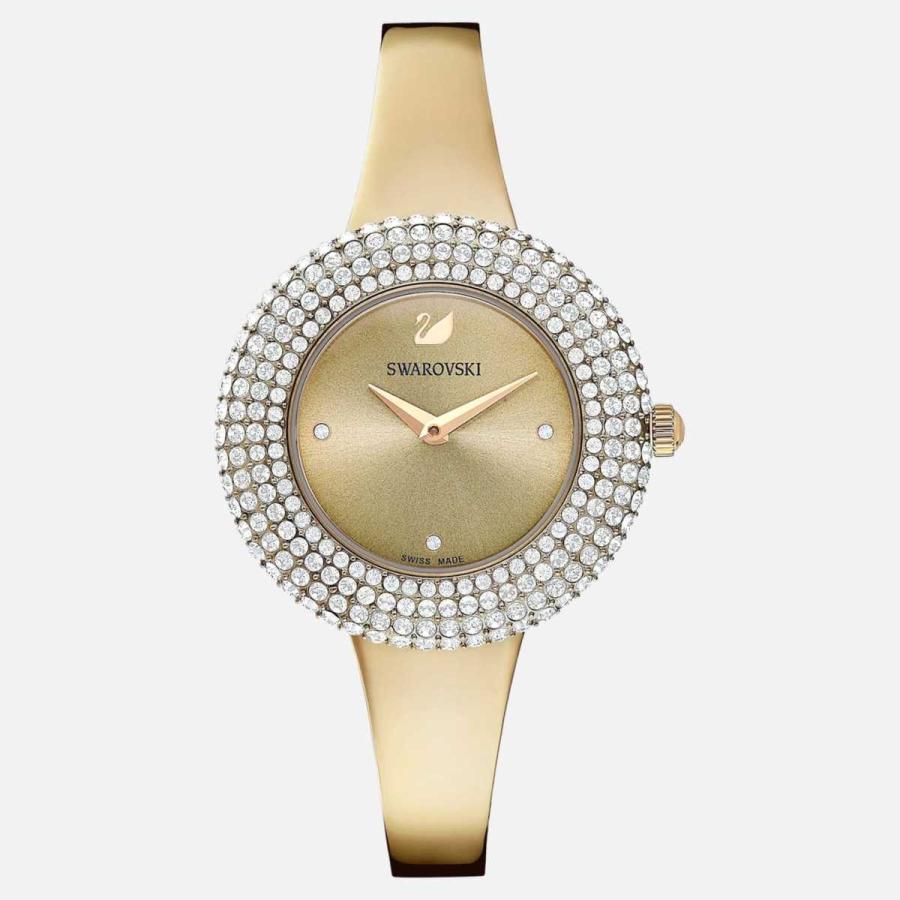 値下げSwarovski ゴールド 腕時計 箱無し ケンさん❤︎パンくんforever❤︎様専用箱無しSwarovski