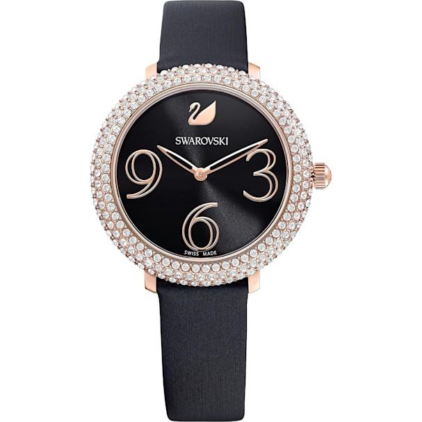 スワロフスキー Swarovski 腕時計 Crystal Frost ウォッチ ブラック