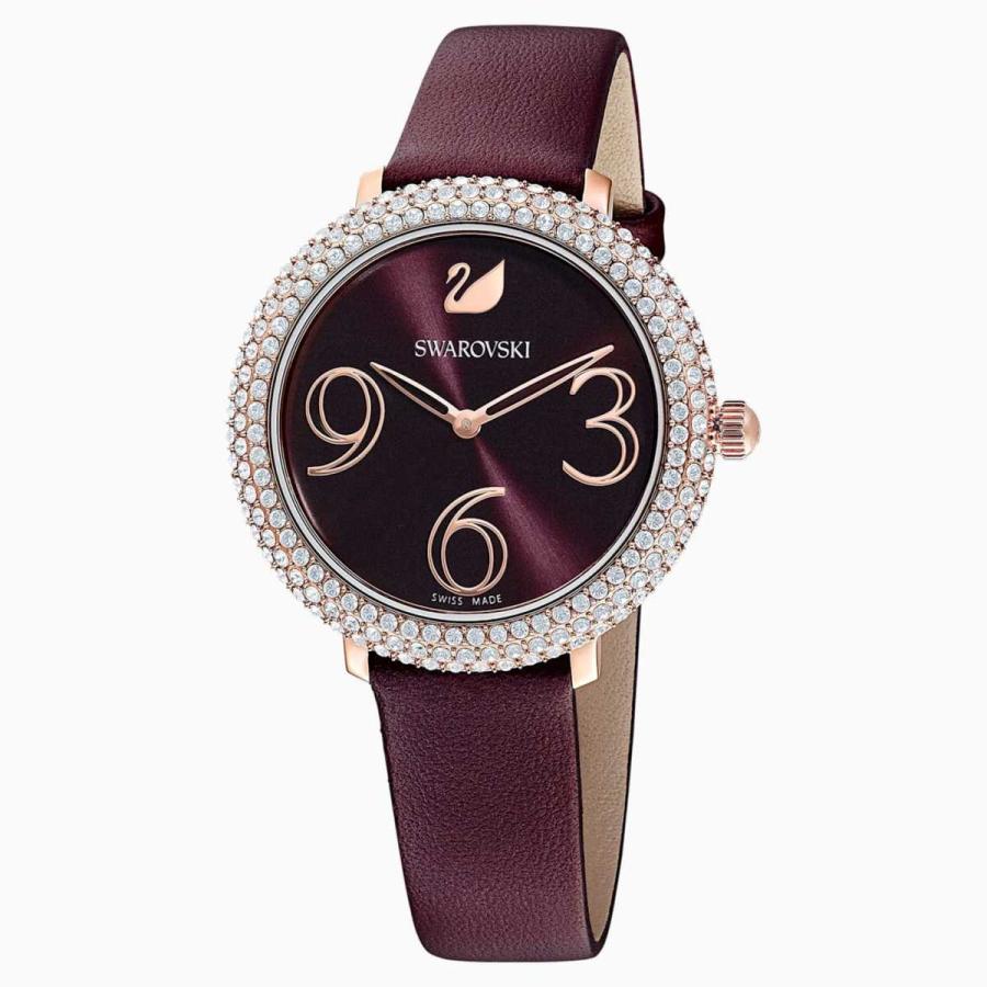 SWAROVSKI（スワロフスキー） 腕時計 Crystal Frost ウォッチ パープル