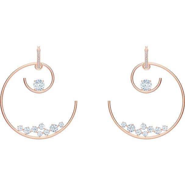 Swarovski フープピアス クリスタル付き 楽天市場】スワロフスキー ピアス レディース デクステラ クリア