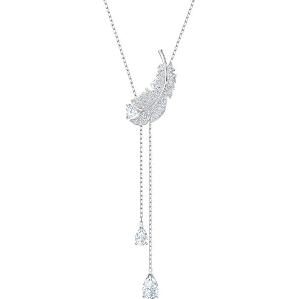 スワロフスキー SWAROVSKI 羽根 Nice Y字型 ネックレス SWAROVSKI スワロフスキー Swarovski Nice Y字型ネックレス 羽