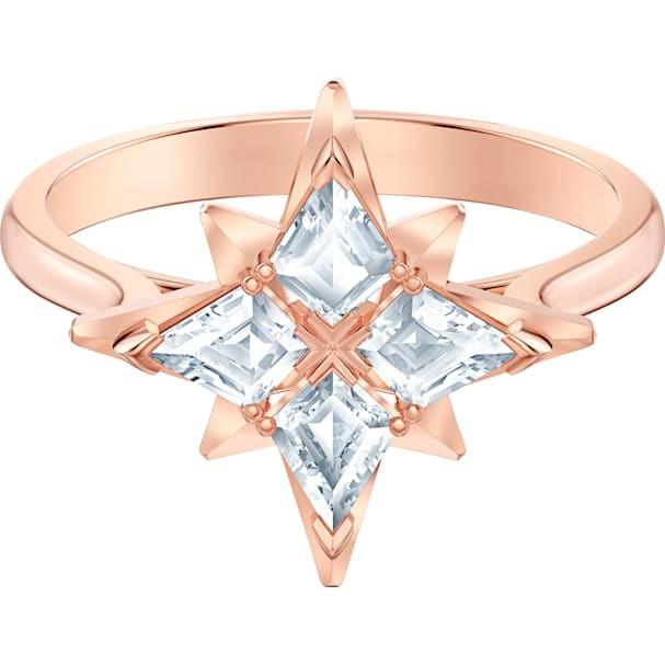 ☆SWAROVSKIスワロフスキー リング【15号】スター パヴェ ダンシング 