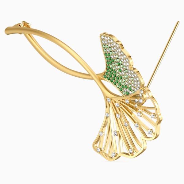 SWAROVSKI（スワロフスキー） Swarovski STUNNING GINKO ブローチ