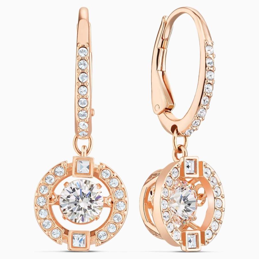 SWAROVSKI スワロフスキー Swarovski Sparkling Dance ピアス ローズゴールド 5504753 ...