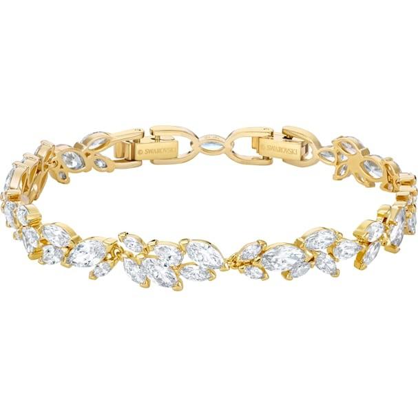 SWAROVSKI（スワロフスキー） リーフ型 LOUISON ブレスレット ゴールド