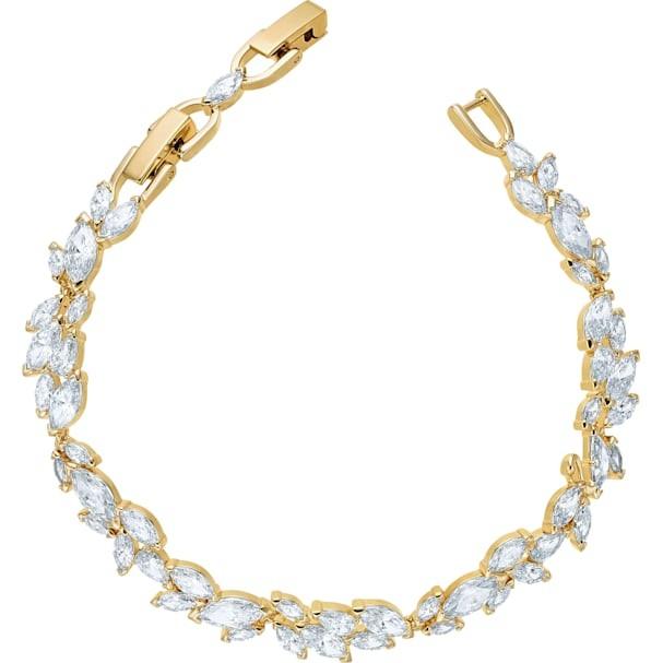 SWAROVSKI（スワロフスキー） リーフ型 LOUISON ブレスレット ゴールド 