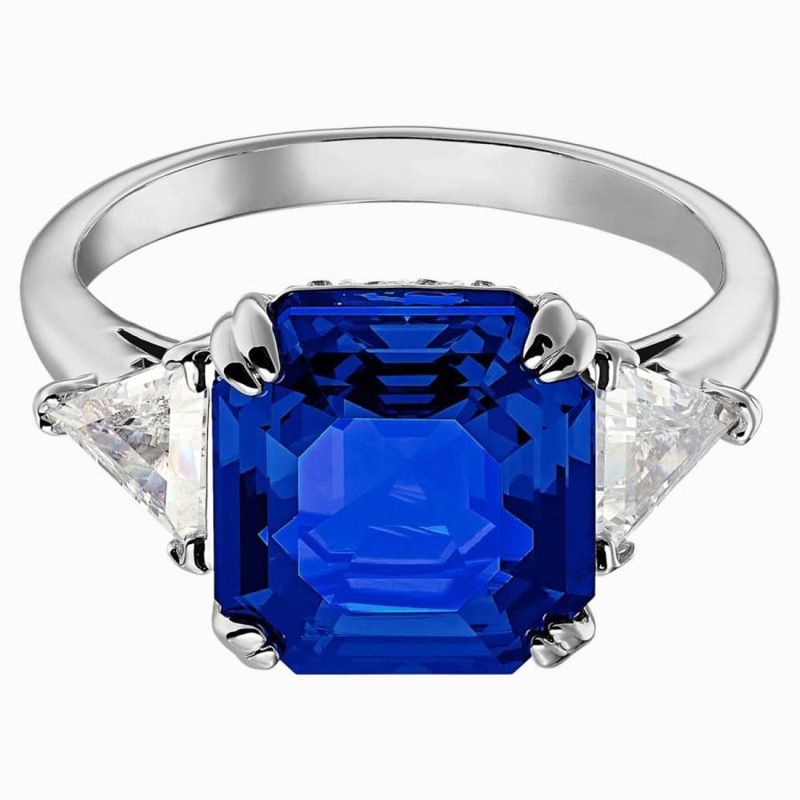 スワロフスキー Swarovski Attract リング ブルー 指輪 5512566