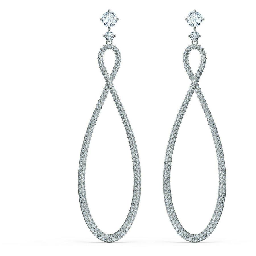 SWAROVSKI スワロフスキー Swarovski Infinity Pierced Hoop SWAROVSKI スワロフスキー Swarovski Infinity Pierced Hoop