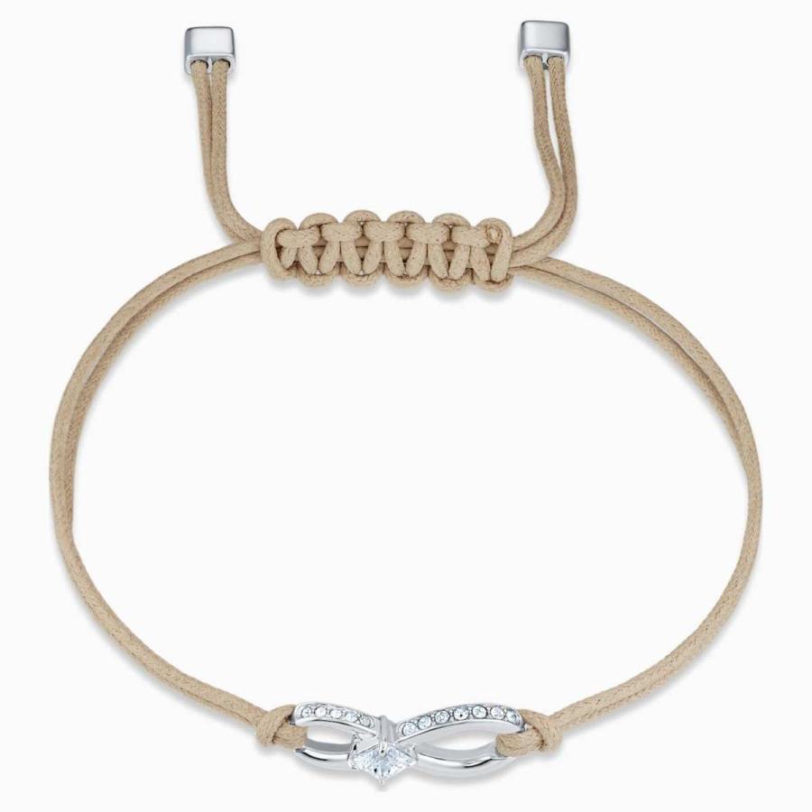 スワロフスキー Swarovski Swarovski Infinity ブレスレット ベージュ スワロフスキー通販プラネタリウム 通販 Yahoo ショッピング