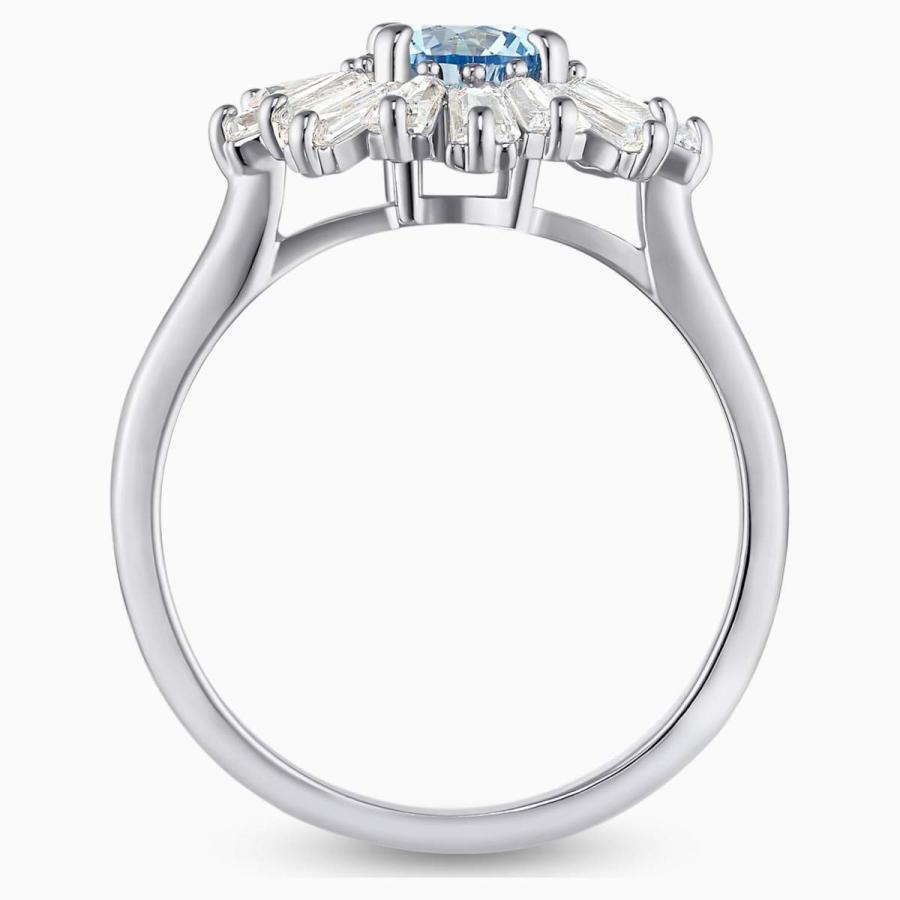 スワロフスキー Swarovski Sunshine リング ブルー 指輪 5537797
