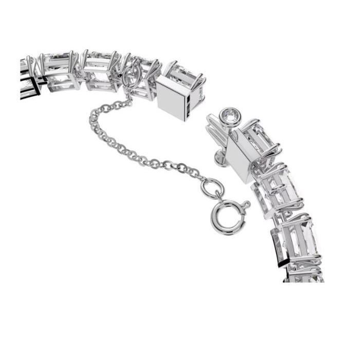 スワロフスキー SWAROVSKI ブレス　MILLENIA 5599202 Millenia bracelet, Square cut, Small, White, Rhodium plated