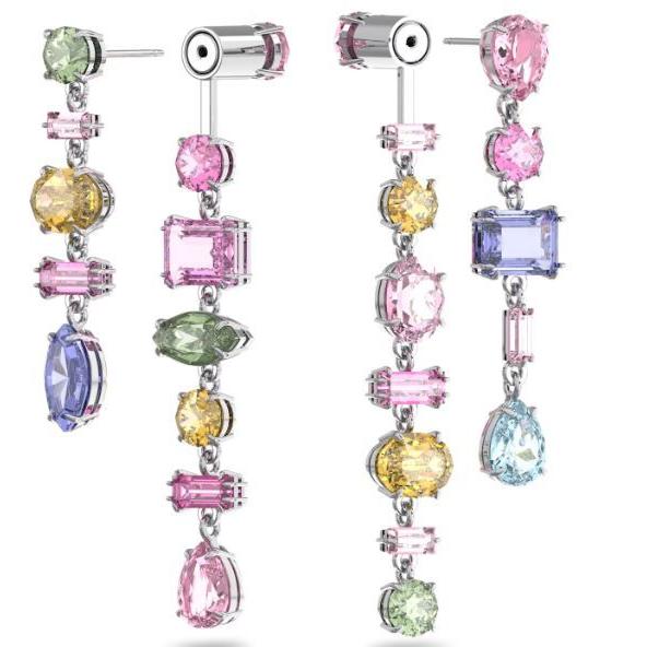 【スワロフスキー】ドロップピアス SWAROVSKI ピアス 「公式」「スワロフスキー」Sublima ドロップ
