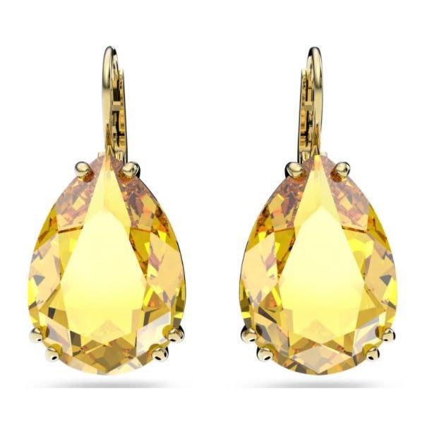 ほぼ新品　スワロフスキー Swarovski Millenia ドロップピアス Millenia ドロップピアス, オクタゴンカット, ホワイト