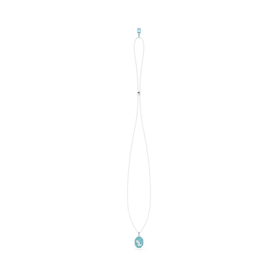 SWAROVSKI（スワロフスキー） Swarovski Signum ペンダント スワン ロング ブルー 5628546 : スワロフスキー ...