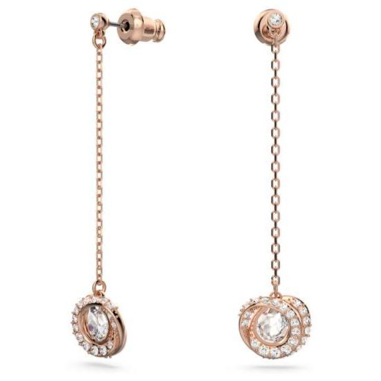 【ほぼ新品】スワロフスキー　ドロップピアス　ダンシングクリスタル ほぼ新品】スワロフスキー ドロップピアス ダンシングクリスタル 楽天