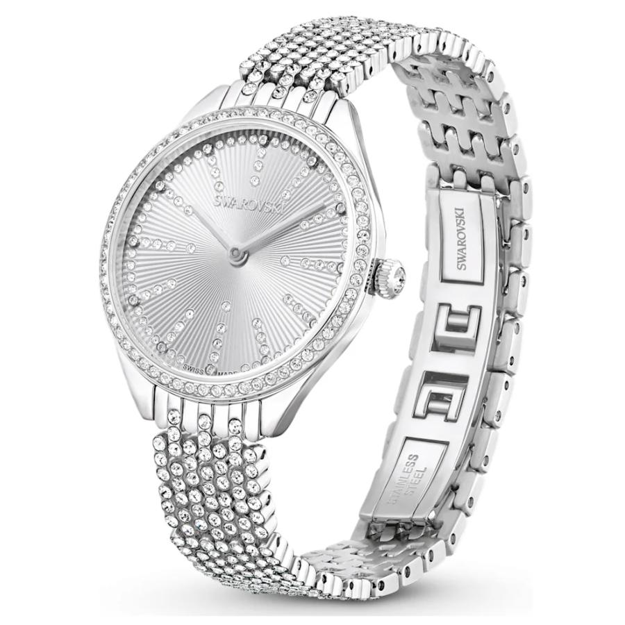 SWAROVSKI スワロフスキー Swarovski 腕時計 フルパヴェ メタル