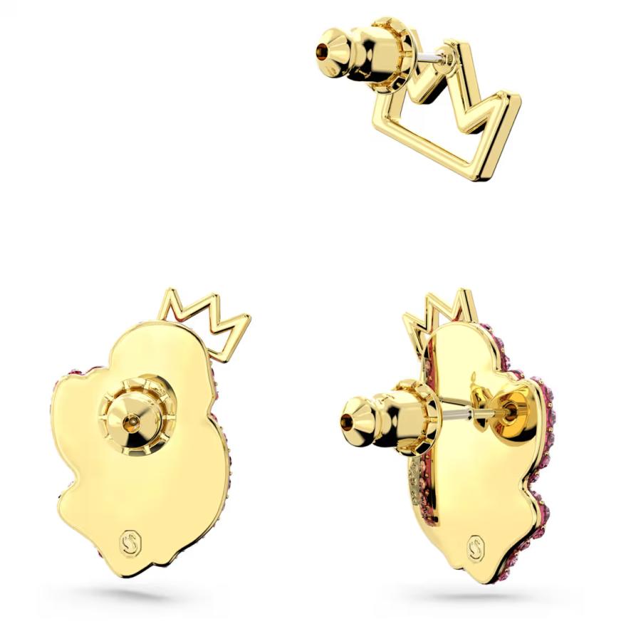 SWAROVSKI（スワロフスキー） ピンク スワン Pop Swan スタッドピアス 