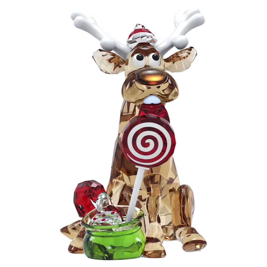 SWAROVSKIトナカイ☆クリスマス SWAROVSKI（スワロフスキー） クリスマス 置物 Holiday Cheers Dulcis