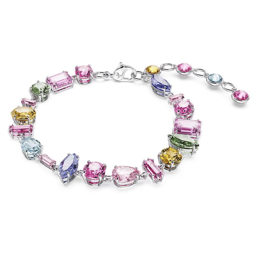 【美品】スワロフスキー Gema ブレスレット SWAROVSKI（スワロフスキー） マルチカラー Gema ブレスレット