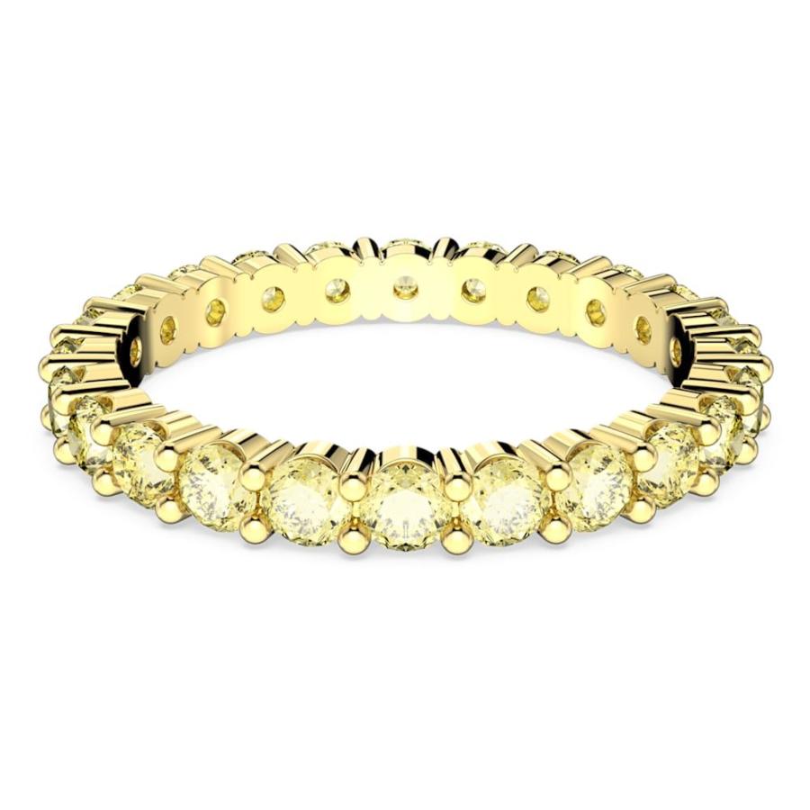 SWAROVSKI スワロフスキー Swarovski イエロー Matrix リング