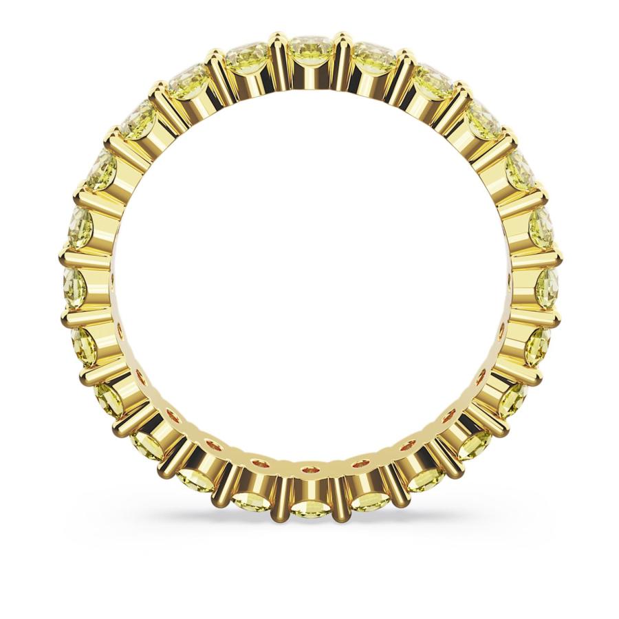 SWAROVSKI（スワロフスキー） イエロー Matrix リング ゴールドトーン